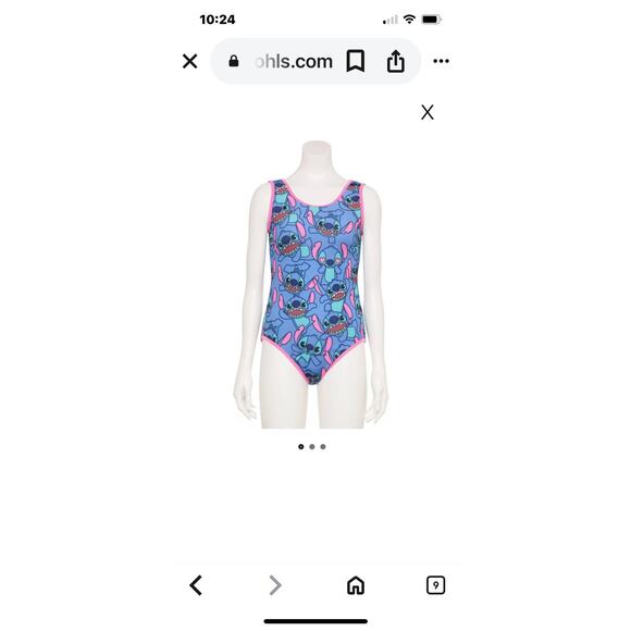 Disney Store Lilo & Stitch Swimsuit for Women One Piece - New! XL - Picture 1 of 13